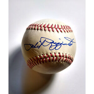 Phil Rizzuto Autographed Baseball Wilson Little League 9-in Leather Ball In Case
